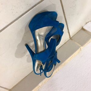 Blue heels